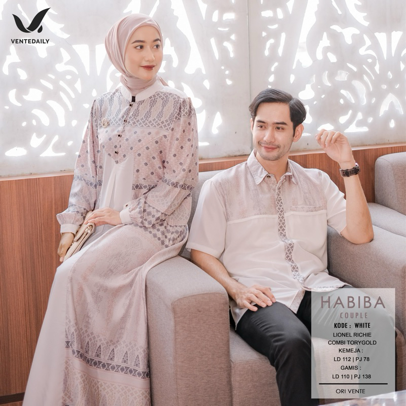 Habiba couple set lebaran