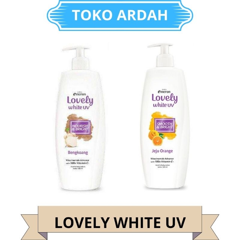 EMERON LOVELY SMOOTH & BRIGHT BODY LOTION 500GR