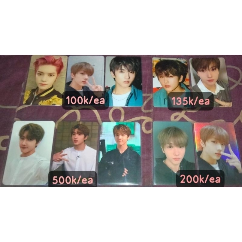 pc photocard hd rare nct dream jisung official