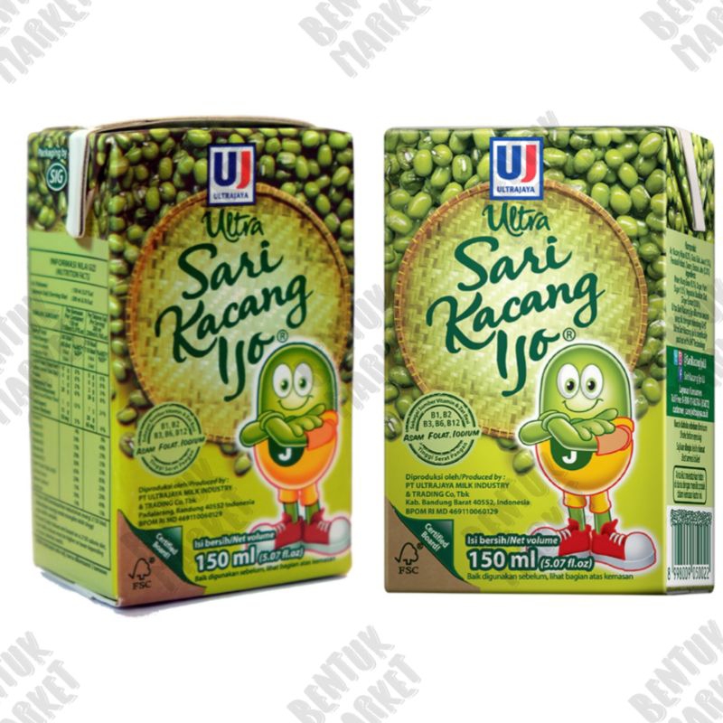 

Ultra Sari Kacang Hijau 150ml / Minuman Instan/ Sari Kacang Hijau