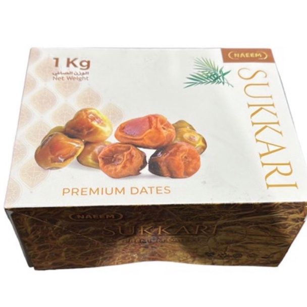 

Promo banting Kurma Sukari 1kg Naeem Box Kurma Sukkari NR Sukary 1kg Basah AlQasim