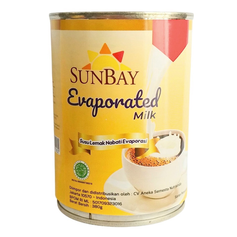 

Kejar Promo SUSU EVAPORASI SUNBAY 38GR EVAPORATED MILK