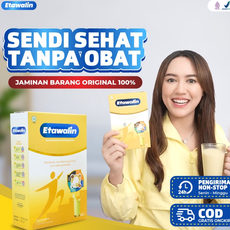 

Belanja sekarang Susu Etawalin Susu kambing etawa original Asli atasi Asam Urat Dan Nyeri Sendi Rematik Paket 1 box