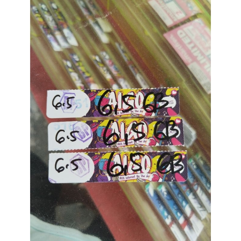 VOUCHER AXIS 6,5 GB (1 Bulan)