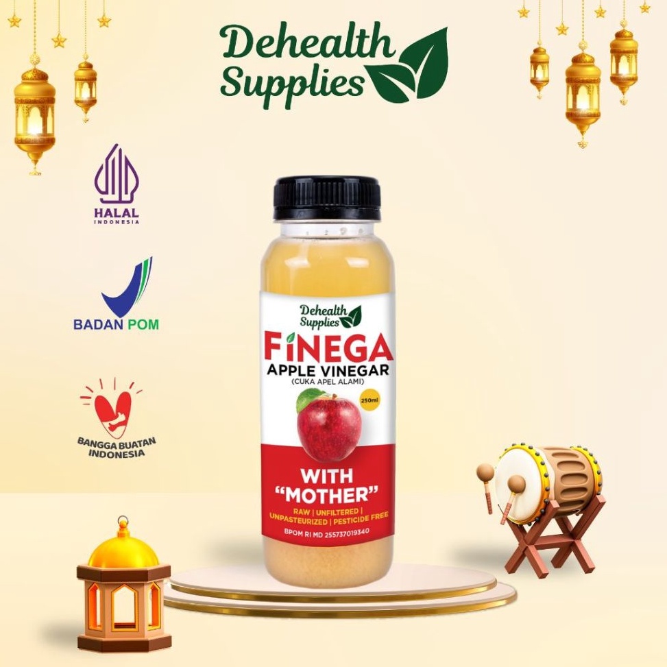 

Hot Sale Dehealth Supplies VINEGA CUKA APEL 25ml