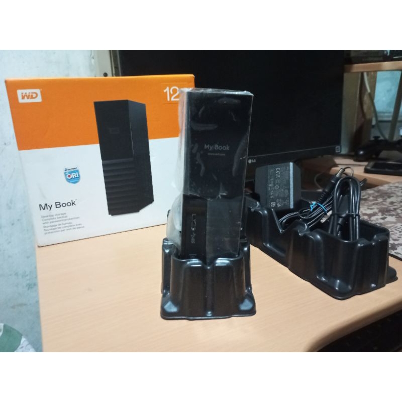 HDD Hardisk Harddisk WD My Book 12TB Second Garansi On 24 Juli 2025