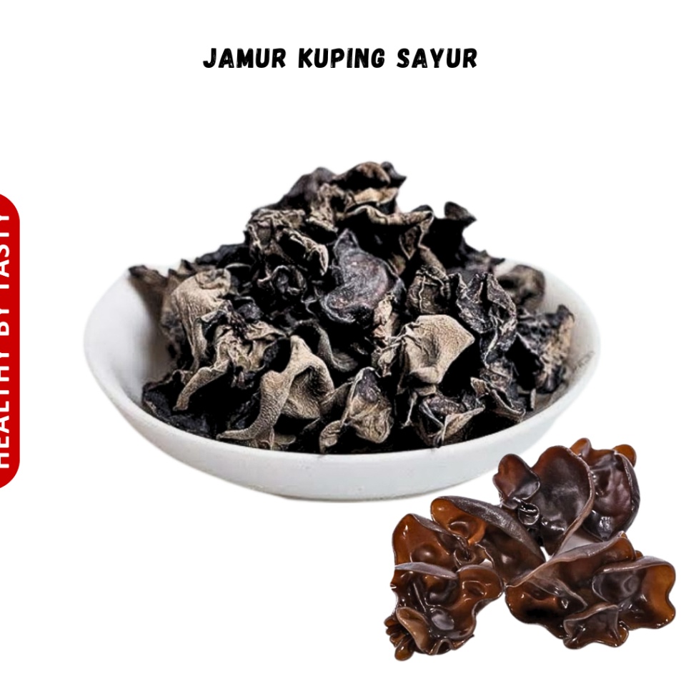

Langsung pesan Jamur Kuping Kering Bokni Bokji Hitam Dried Black Fungus 4g