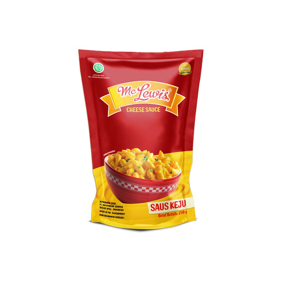 

Hot Item Mc Lewis Cheese Sauce 25 g