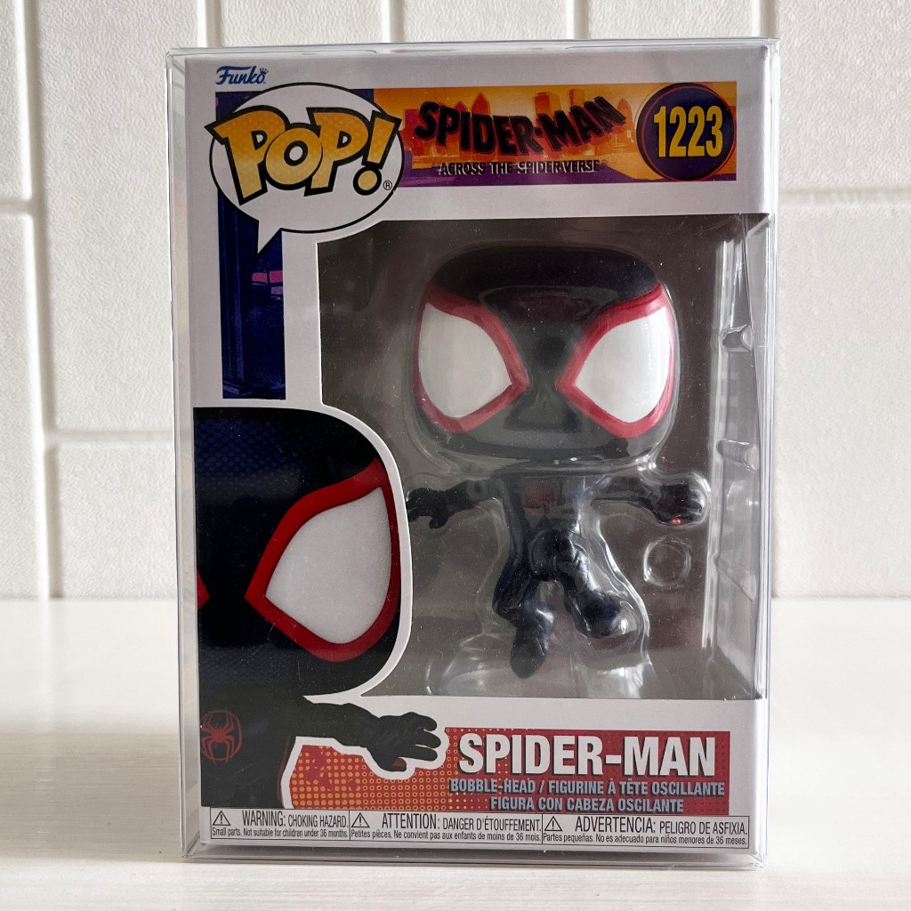 Preloved Funko POP Spiderman Miles Morales Across the Spider-verse #1223
