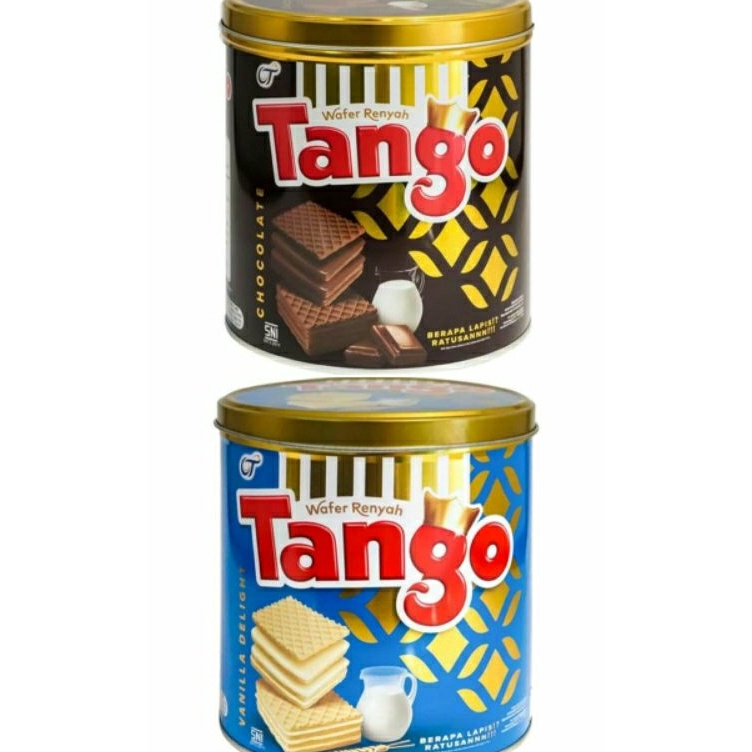 

Diskon Heboh Wafer Tango Coklat Vanilla Kaleng 27 gram Makanan Ringan