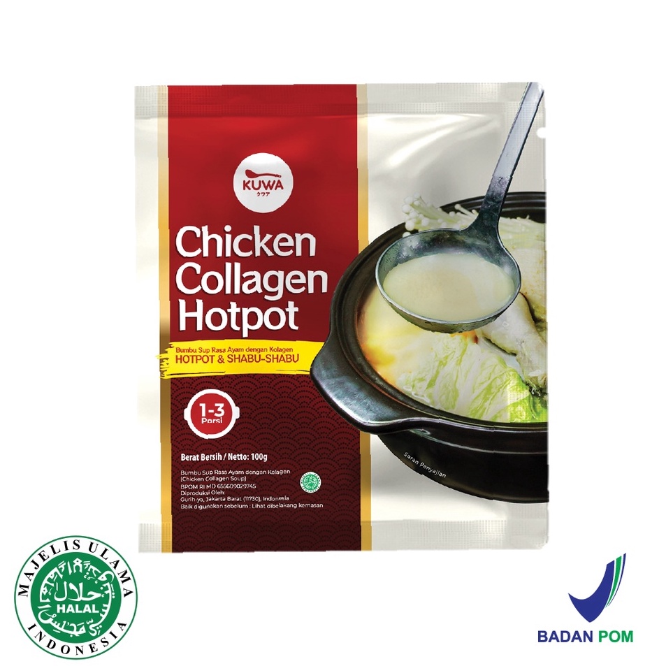 

Baru KUWA Chicken Collagen Hotpot Kaldu Sup Ayam Kolagen 1g