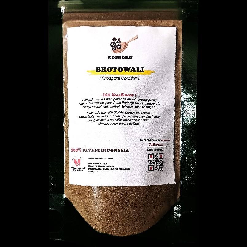 

Lariiss Brotowali Untuk Sapih 5 Gram Serbuk Bratawali Bubuk