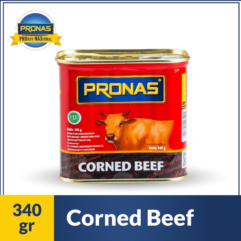 

Super Untung Pronas Kornet Sapi 34 g dengan kemasan EOE