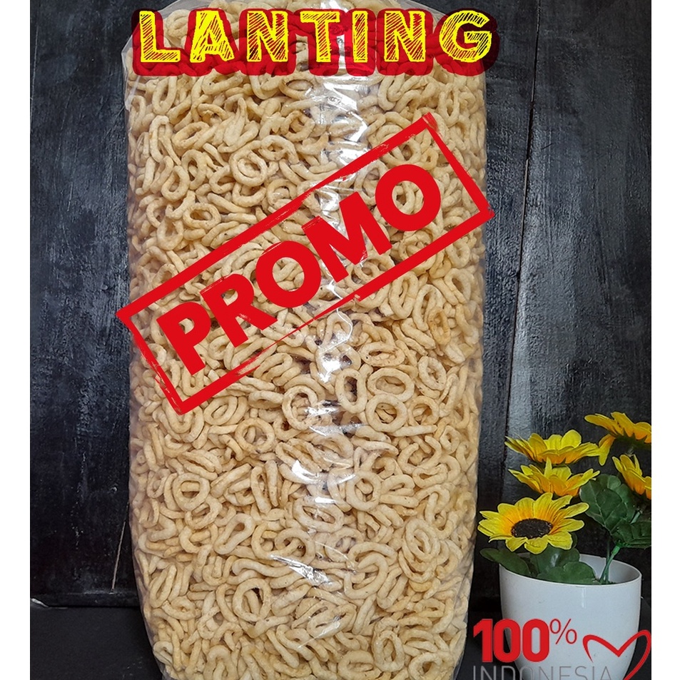 

Ready Stock Lanting kebumen 1Kg Klanting singkong PROMO