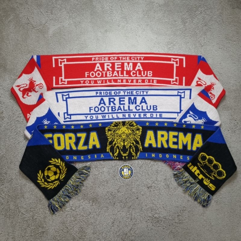 Scarf Syal Arema Original Ultras