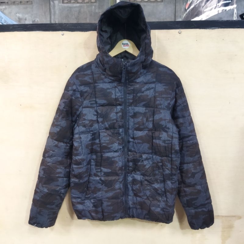 Puffer Jacket camo / jacket gelembung