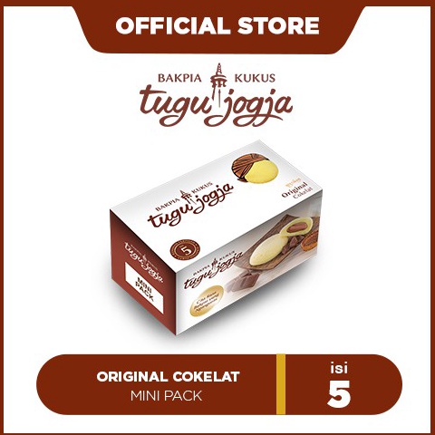 

Flash Sale Bakpia Kukus Tugu Jogja Original Cokelat Mini Pack