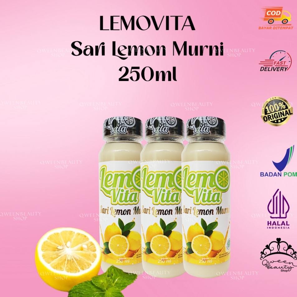 

Gebyar promo 25ml BPOM LEMOVITA Sari Lemon Murni Jus Lemon 1 Murni Jus Diet