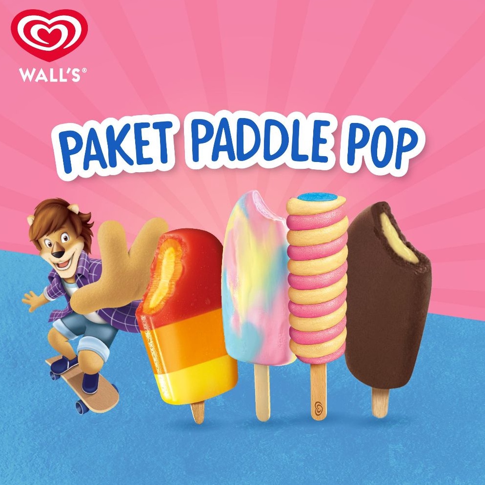 

Siap Kirim Paket Paddle Pop Es KrimIce Cream Walls