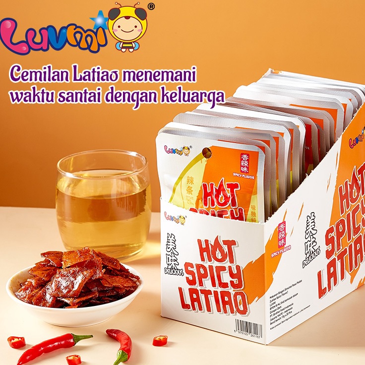 

Ekslusif disini LIANGGUI HOT SPICY LATIAO LATIAO STRIPS STICKY LATIAO