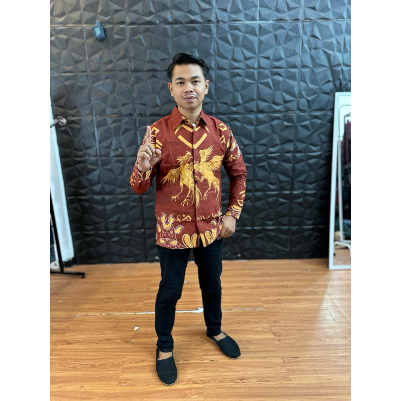 Batik Lontara Khas Bugis Makassar (Pakai Furing/Lapisan)