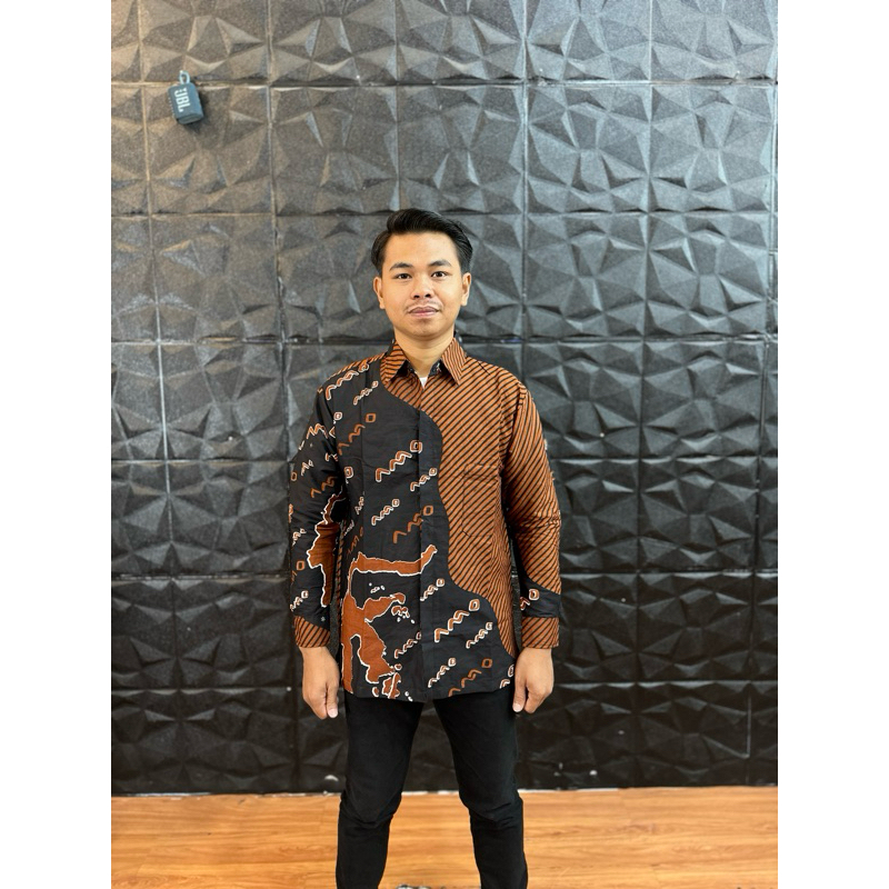 Batik Lontara Khas Bugis Makassar (Pakai Furing/Lapisan)