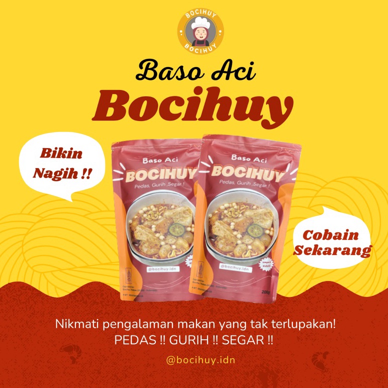 

New Trend Baso aci bakso aci enak BOCIHUY BOCI KOMPLIT