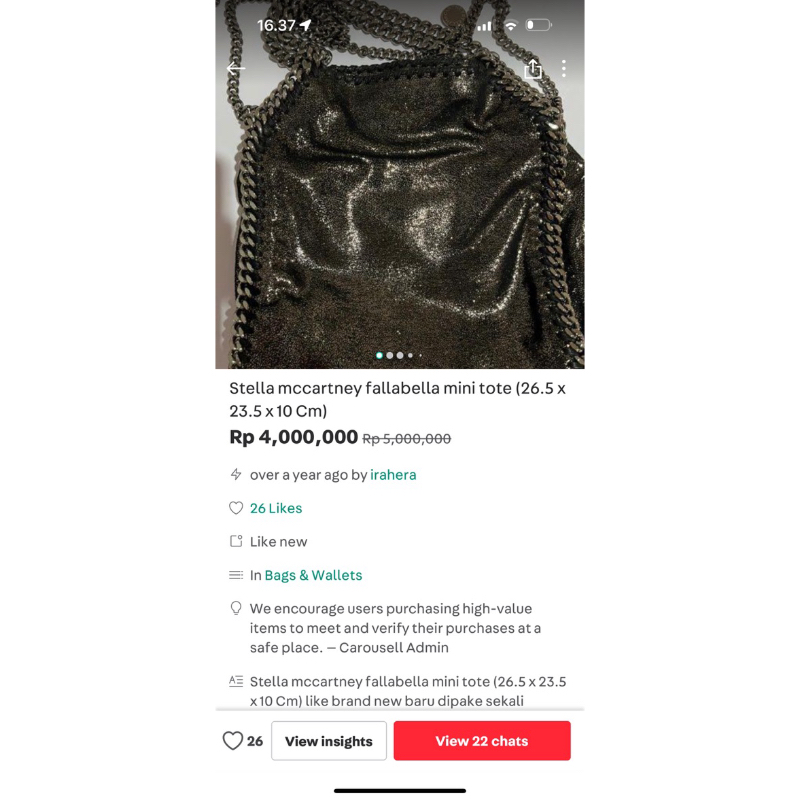 stella mccartney bag