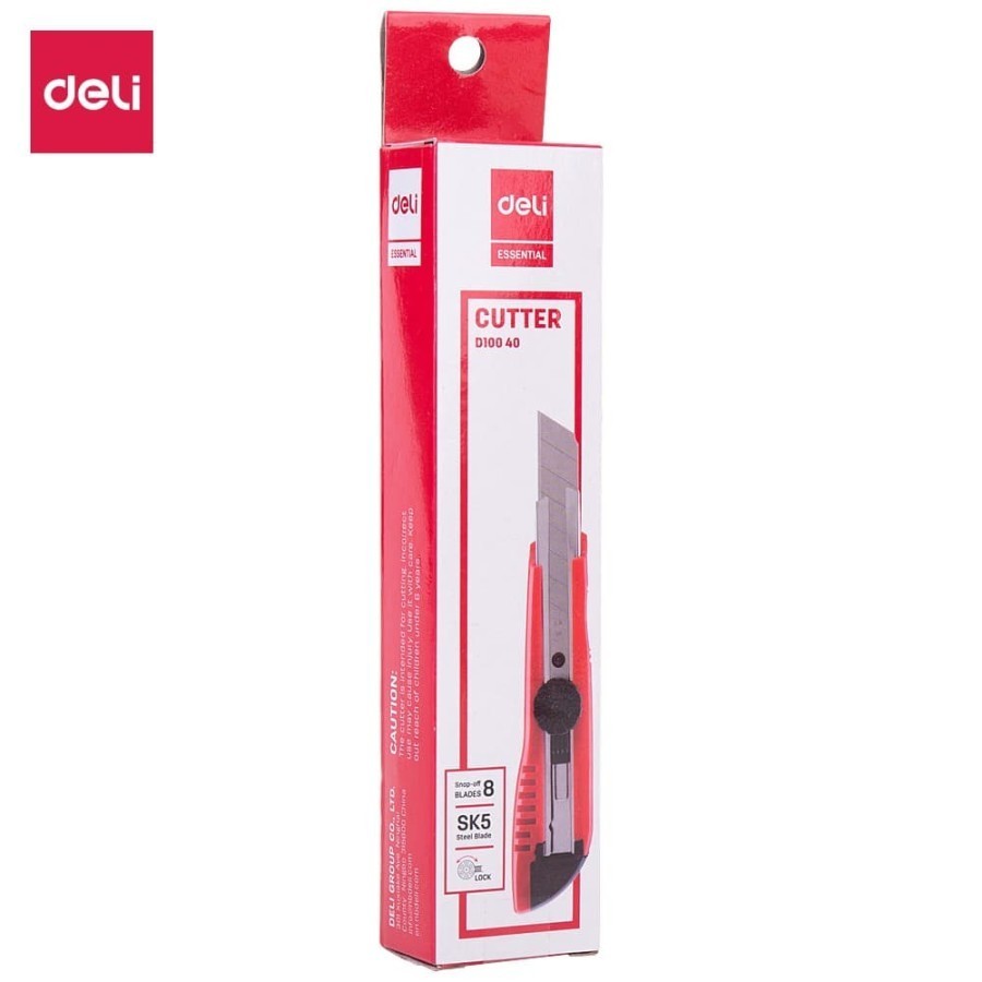 

Deli Cutter Besar Merah/Red Cutter Cutting Knife D10040