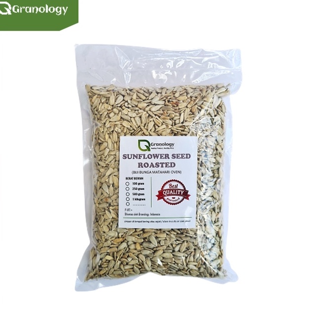 

Rekomendasi Roasted Sunflower Seed Biji Bunga Matahari Oven 1 Kilogram by Granology