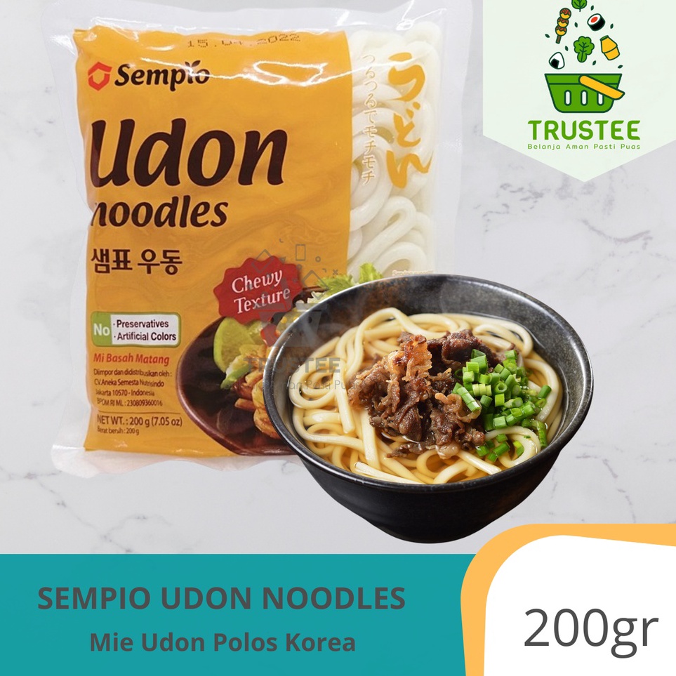 

Instan Sempio Mie Udon Noodles 2gr jepang korea basah matang kenyal chewy