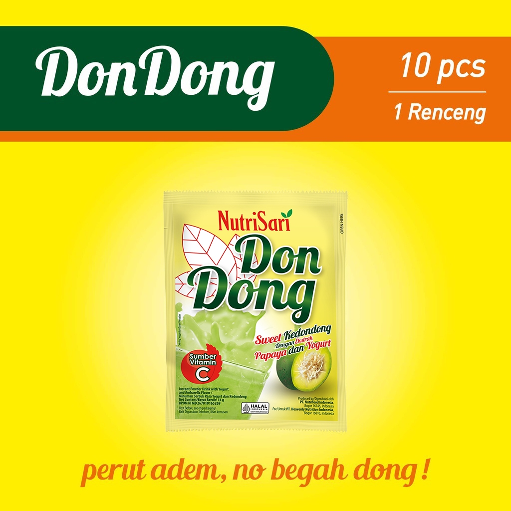 

Nutrisari kedongdong ( 10 Sachet / Renceng )