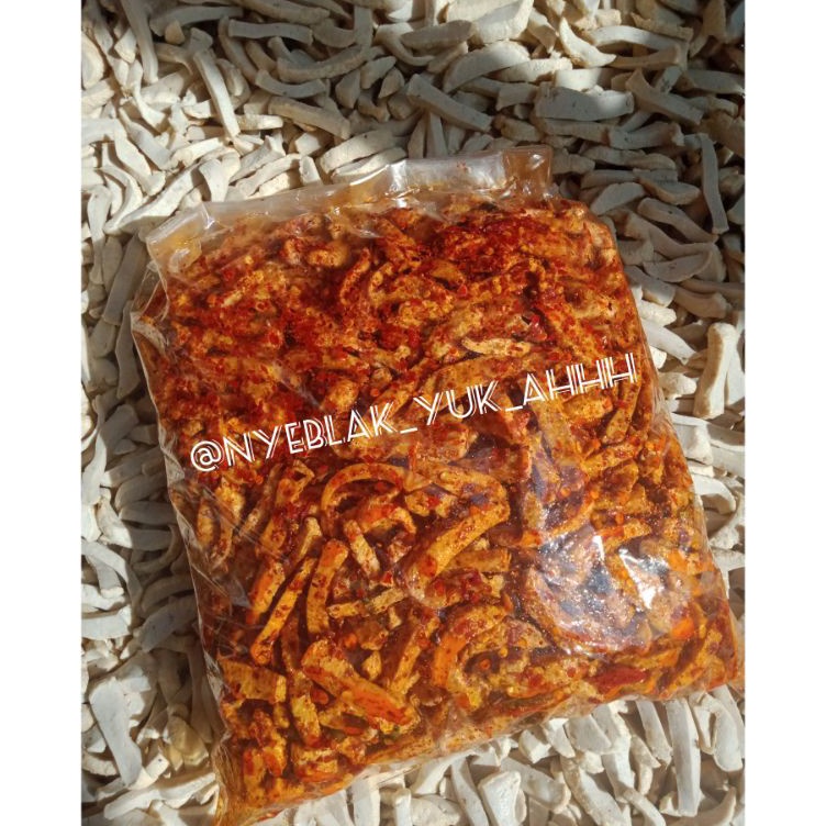 

Harga Grosir COD basreng baso goreng Basreng stik pedas basreng kering cabe asli daun jeruk 1kg