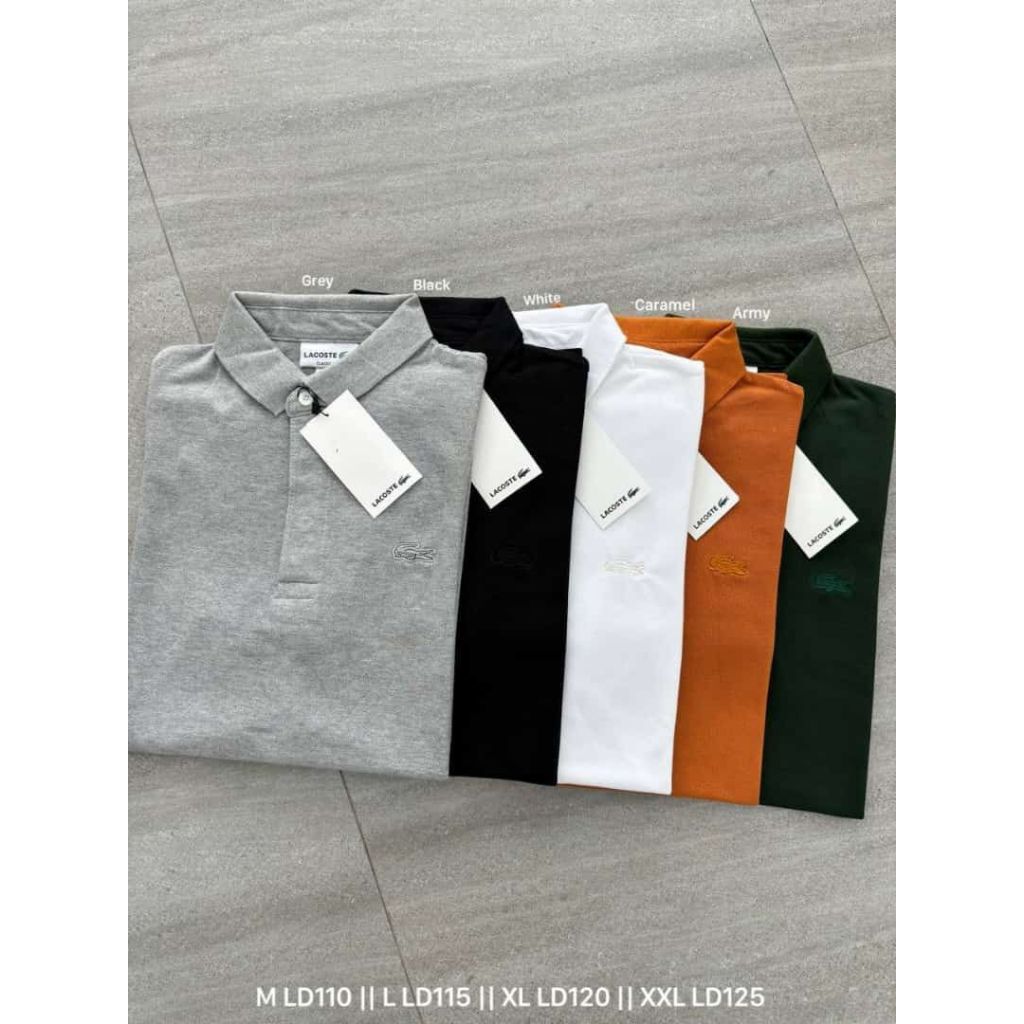 kaos kerah cowok premium import,polo tsirt pria M,L,XL,XXL lengan pendek