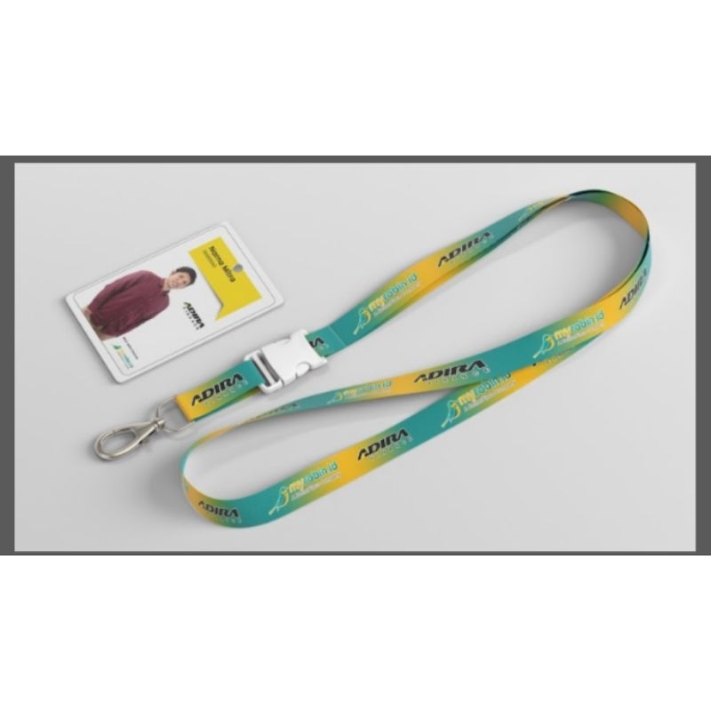 

Tali Lanyard (Tali Id Card) anti luntur anti air . bebas warna