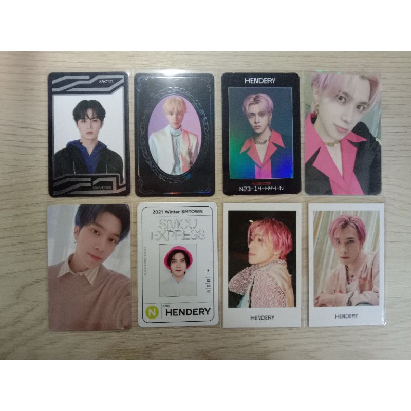KUN UNIVERSE CARD UC HENDERY YEARBOOK ACCESS CARD ARRIVAL NCT 2020 OUR HOME WAYV