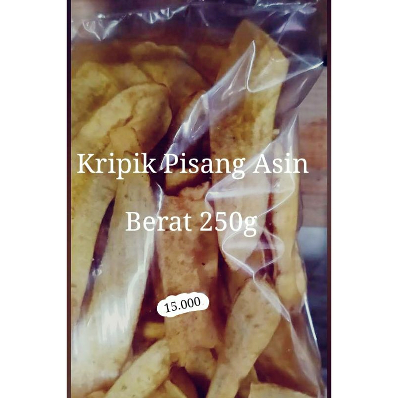 

keripik pisang asin 250gr