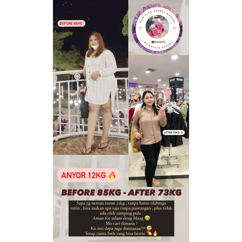 SWH ( SLIM WITH HERBAL ) Pelangsing Alami Tanpa Efek Samping