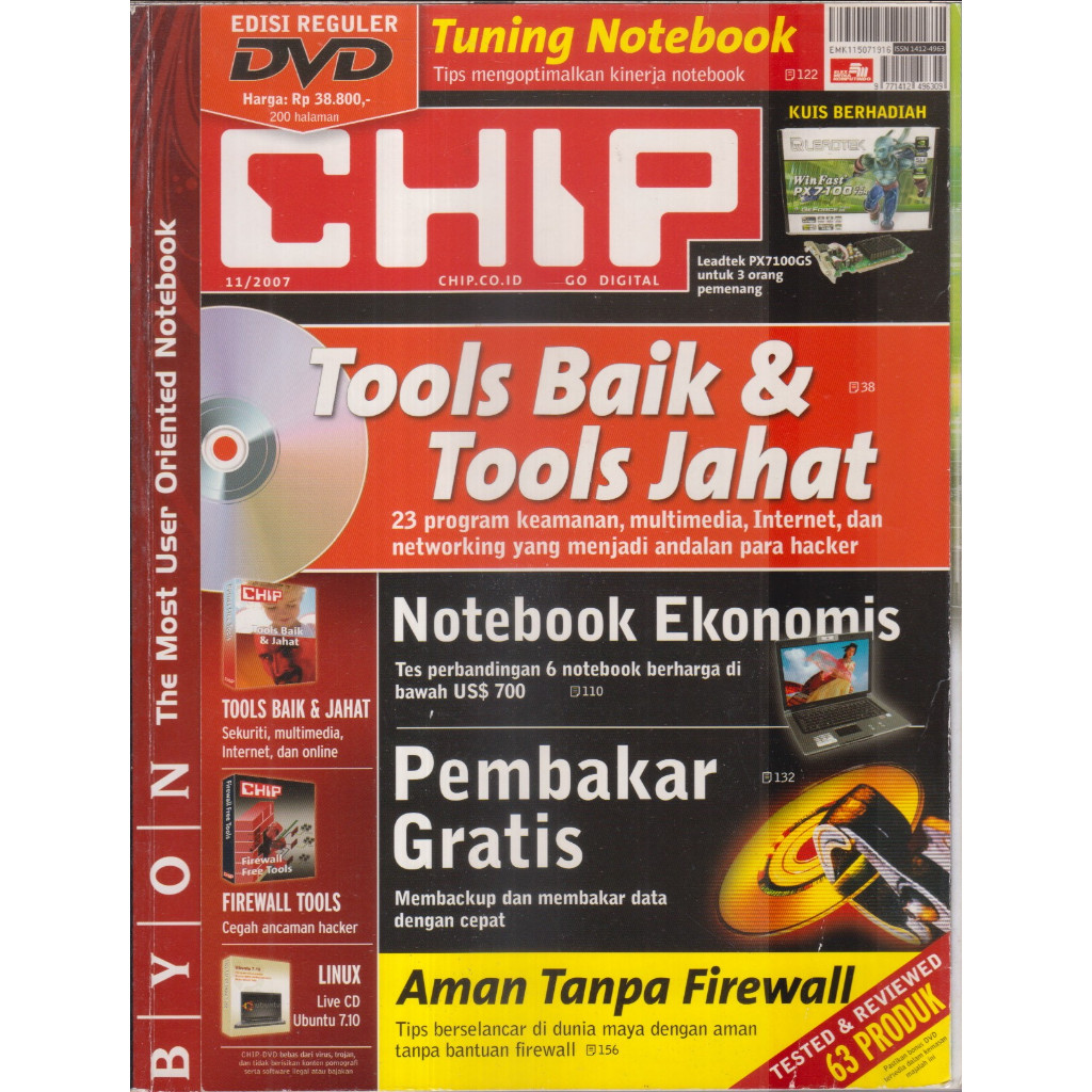 MAJALAH CHIP NO. 122 NOVEMBER 2007
