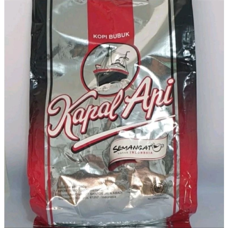 

Kopi kapal api secangkir semangat 350g silver