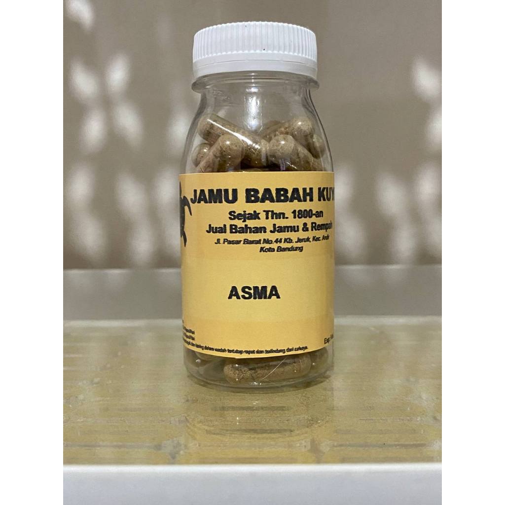 Jamu Babah Kuya - Asma (50 Kapsul) Herbal