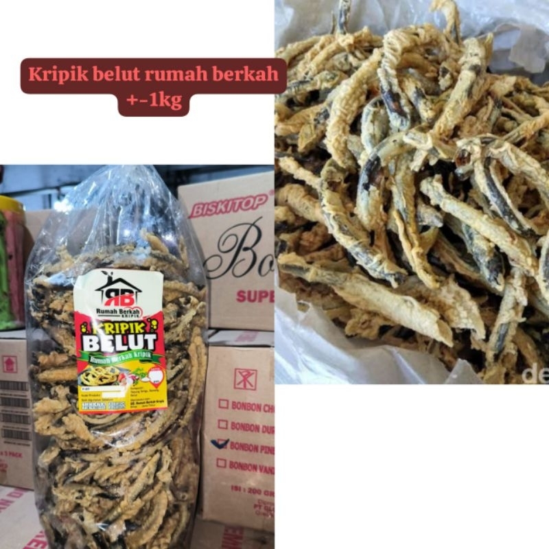 

kripik belut enak renyah 100gr