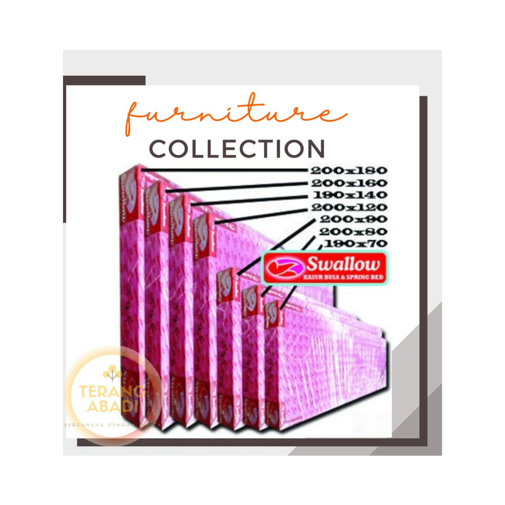 [PROMO PRODUK TERBARU] KASUR BUSA SWALLOW / KASUR BUSA SWALLOW QUILTING/ KASUR SWALOW