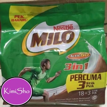 

Semuanya baru Milo 3in1 isi 18 stik Milo Malaysia milo 3 in 1