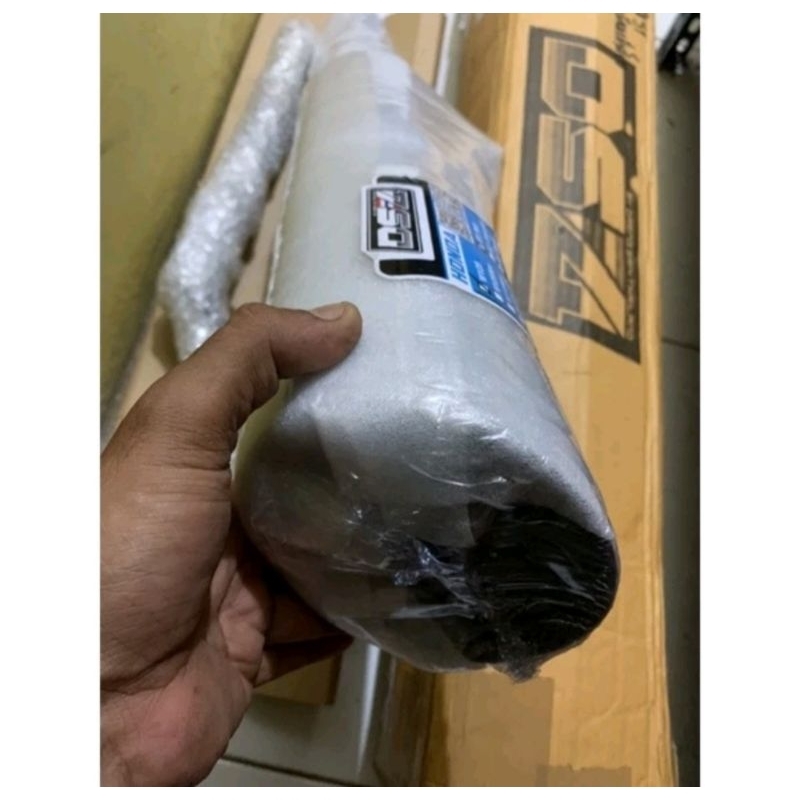 knalpot daeng standar racing wave 125 / supra 125 leheran pipa titanium original thailand