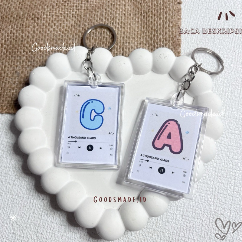 GANTUNGAN KUNCI SPOTIFY INISIAL PART 2