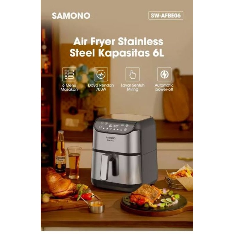 Air Fryer samono 6 Liter