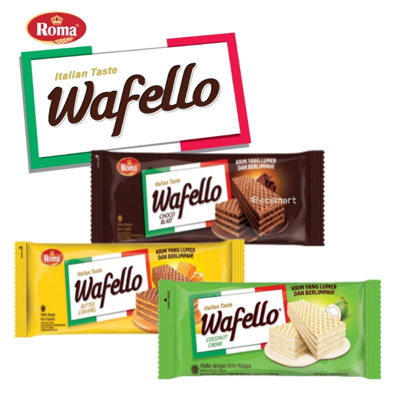 

Roma Wafello Wafer Krim 114gr