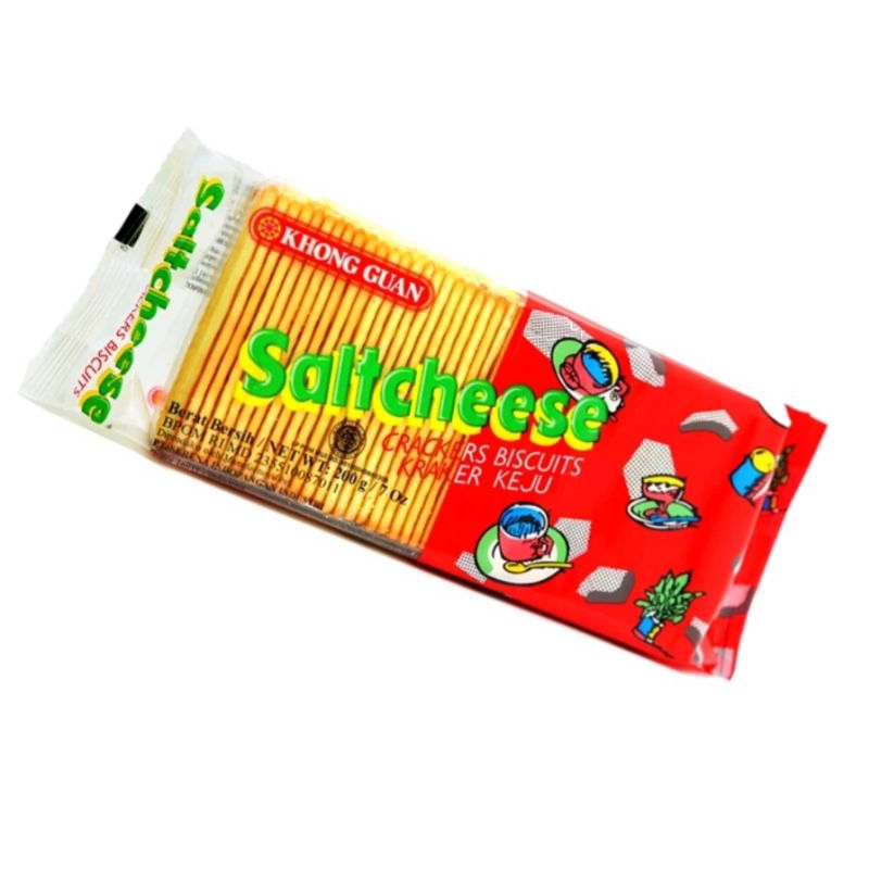 

Khong Guan Saltcheese Crackers 200gr / Biskuit Biscuit Crackers Keju / Saltcheese Khong Guan / Krekers Khong Guan / Snack Sehat / Cemilan Enak / Biskuit Rasa Keju / Snack Rasa Keju