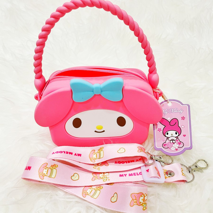 Tas Silikon Anak / Jelly Bag Anak / Tas anak karakter lucu My Melody